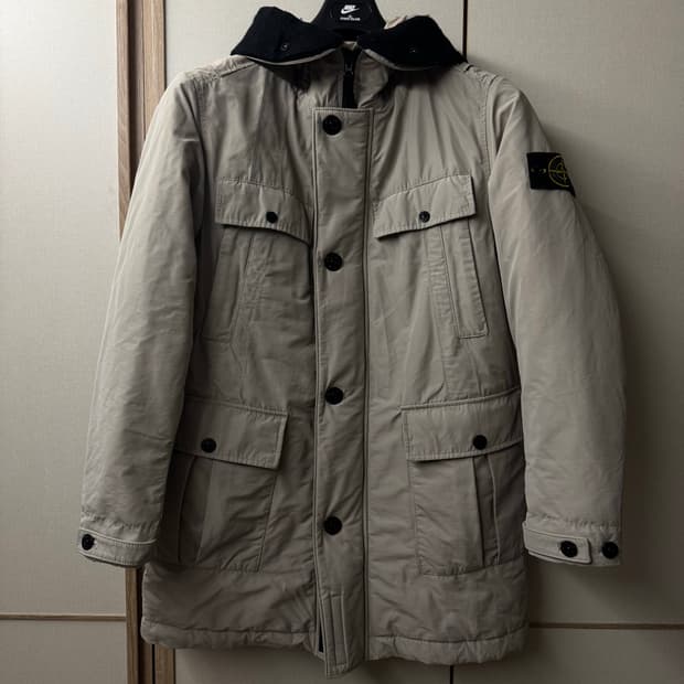 스톤아일랜드 마이크로랩스 11주년 프리마로프트 패딩 자켓