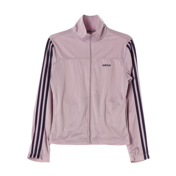 ADIDAS 삼선 라인 트랙탑 저지 XS