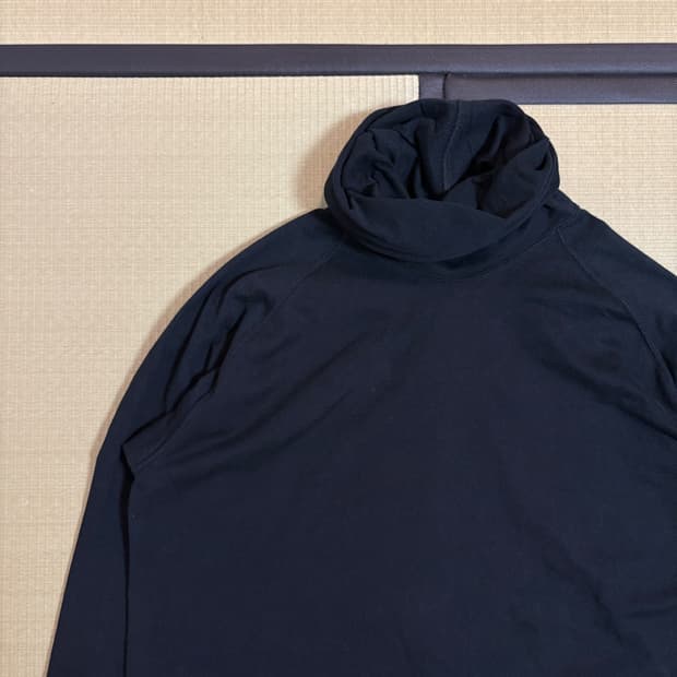 요지야마모토 s’yte 16AW 더블 더틀넥 라글란 긴팔 티셔츠