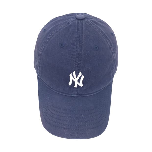 MLB 뉴욕양키스 워시드 네이비 볼캡