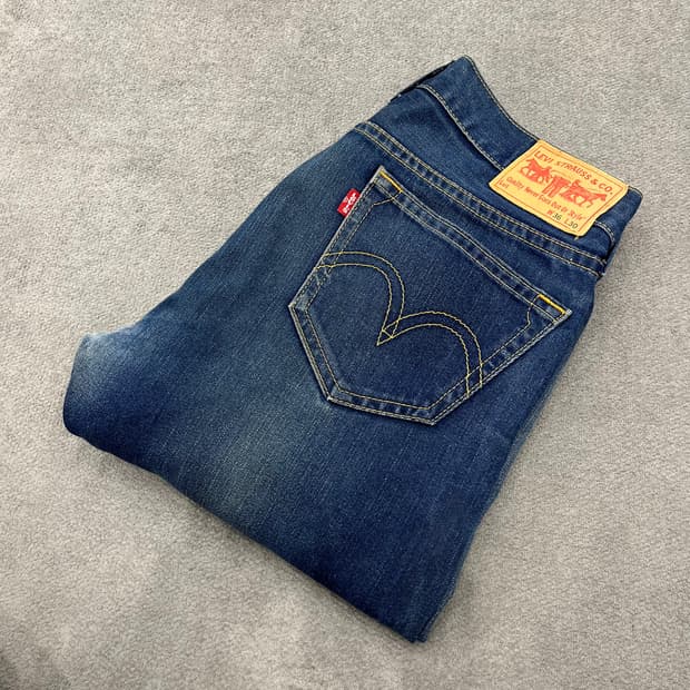 36 리바이스 아이코닉 스트레이트 데님팬츠