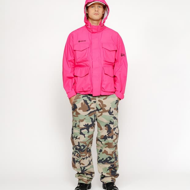 [상태A] Stussy 스투시 고어텍스 M65자켓 S