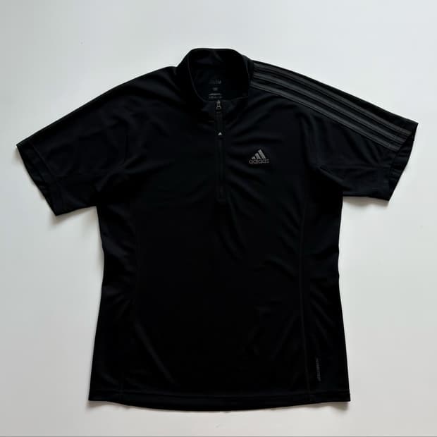 adidas 아디다스 반집업 기능성 티셔츠