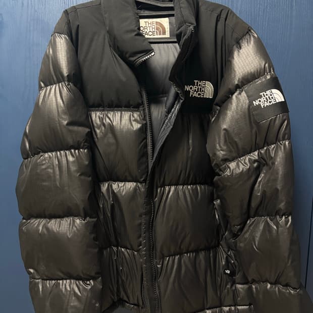 노스페이스 화이트라벨 패딩 L