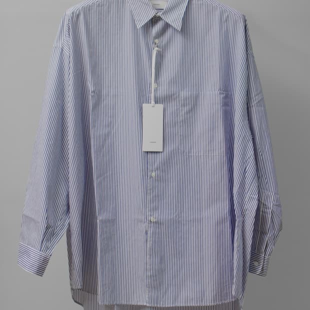 그라프 페이퍼 오버사이즈 스트라이프 셔츠