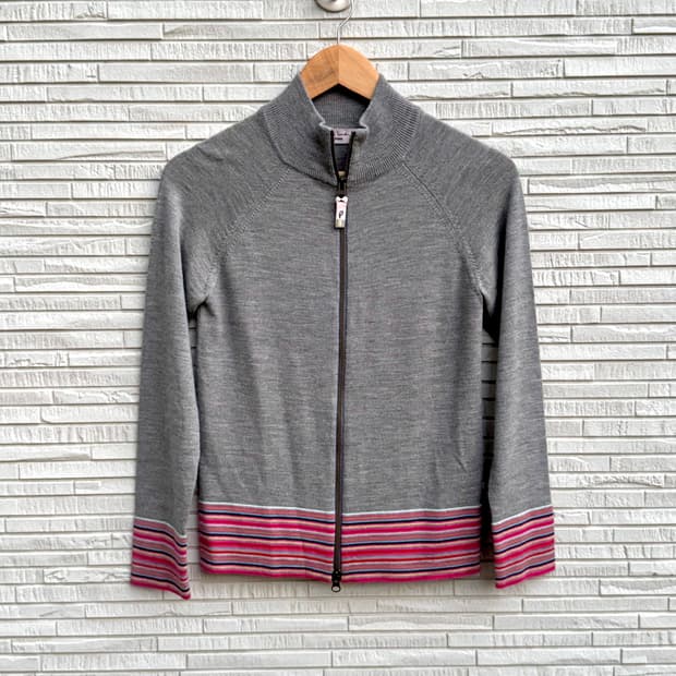 폴 스미스 핑크 스트라이프 집업