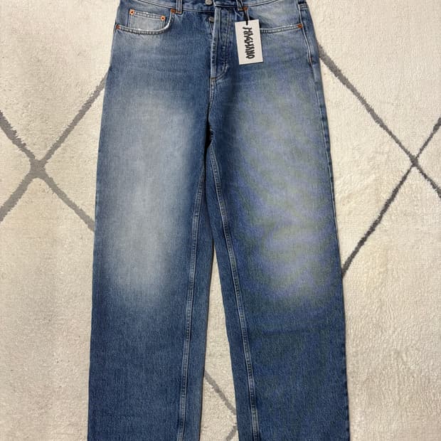 25fw 마리아노 플랫톤 데님 팬츠 magliano