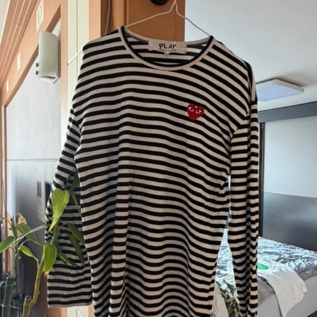 꼼데가르송 스트라이프 XL