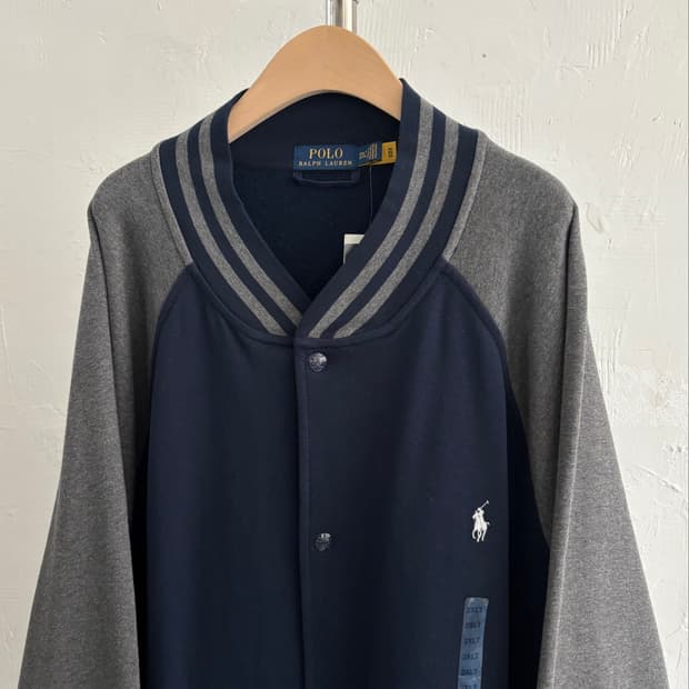 (새상품) Polo 폴로 QR 신형 네이비 베이스볼 자켓