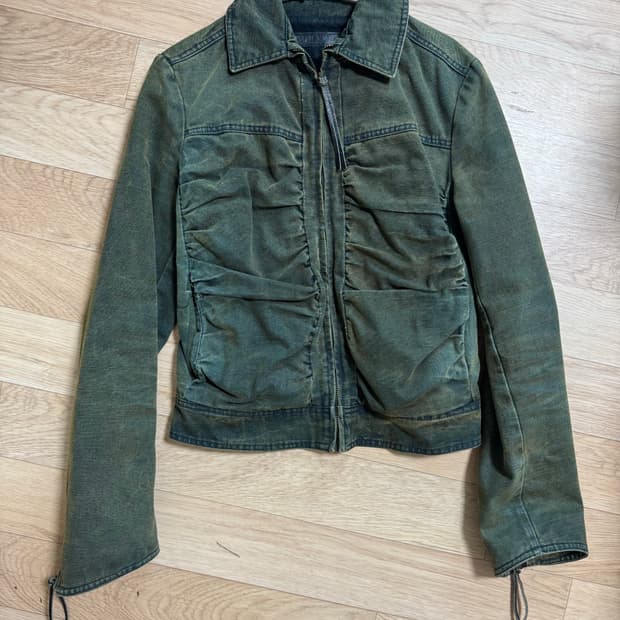 포나리나 빈티지 청자켓