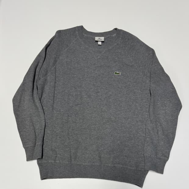 정품 라코스테 라이브 코튼 혼방 니트 XL