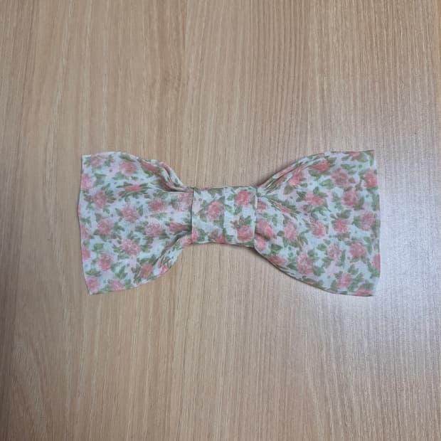 리즈리사 리본브로치 플로럴쉬폰