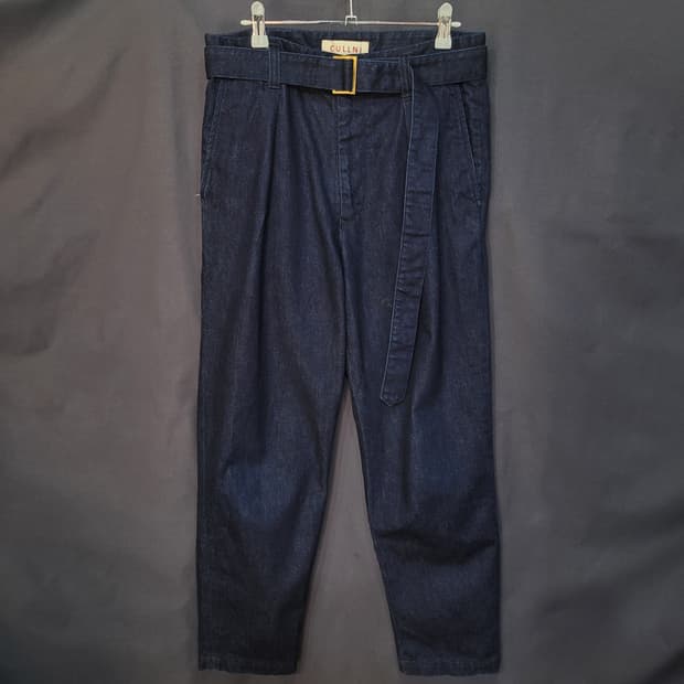 CULLNI 벨티드 데님팬츠 