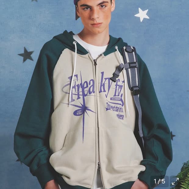 메인부스 후드집업