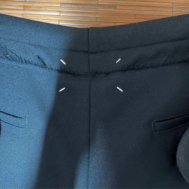 마르지엘라 허리디테일 팬츠
