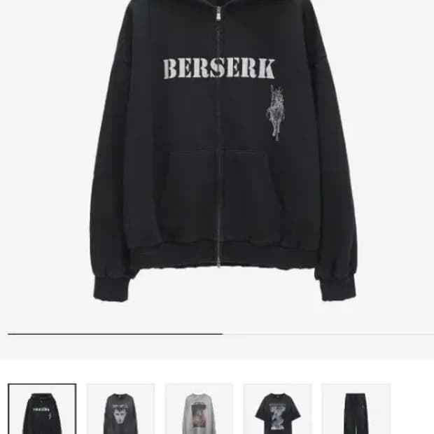 (3) 폴리테루 베르세르크 밴드 오브 팔콘 002 후드집업
