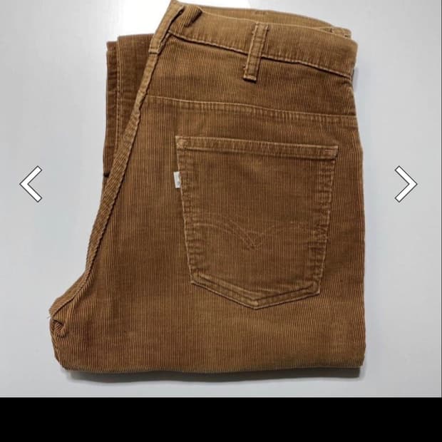 80s 빈티지 리바이스 517 코듀로이 팬츠 (34/34)