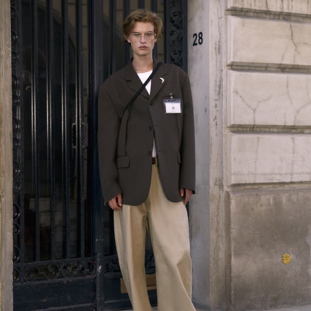 [M] STU 컷오프 블레이저 브라운