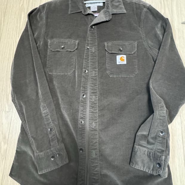 칼하트 코듀로이 셔츠 자켓 s판매 
