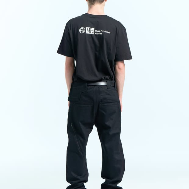 MPa WALLET RAW DENIM PANTS (BLACK)