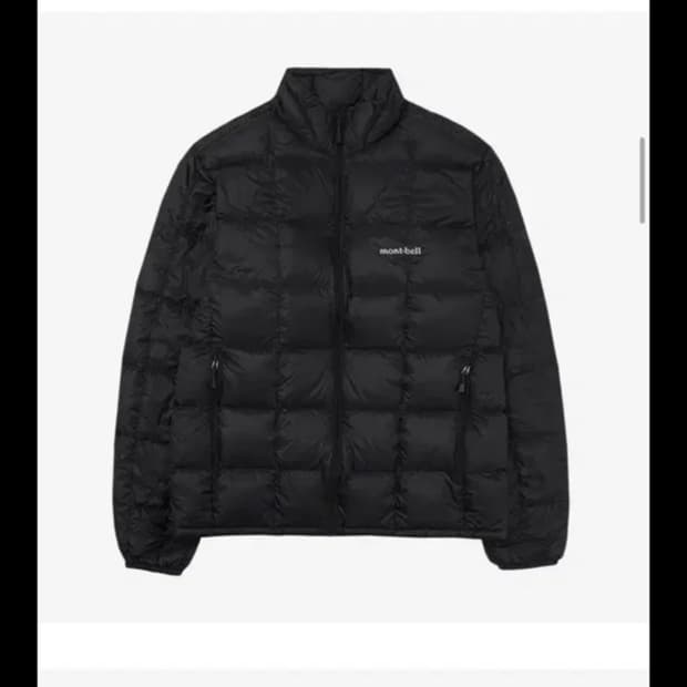 몽벨 슈페리어 다운 자켓 블랙 M