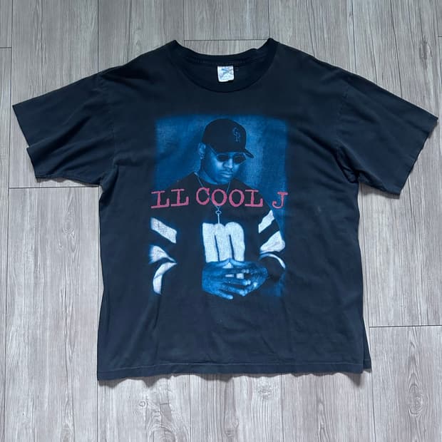 빈티지 LL COOL J 반팔티 XL MADE IN USA