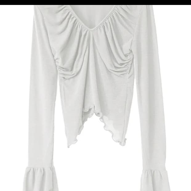 드레시 크레이프 셔링 티