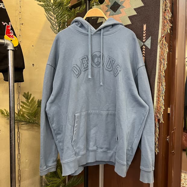 데우스 엑스 마키나 액티브 리스닝 빈티지 후드티 #csz675