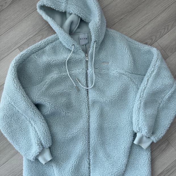 키스 시어링 집업후디