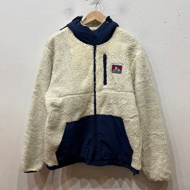 벤 데이비스 재팬 후드 보아 플리스 자켓 L