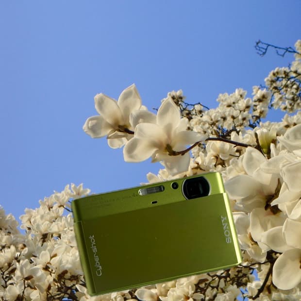 [색감천재] 소니 사이버샷 T77 그린 (작례o)