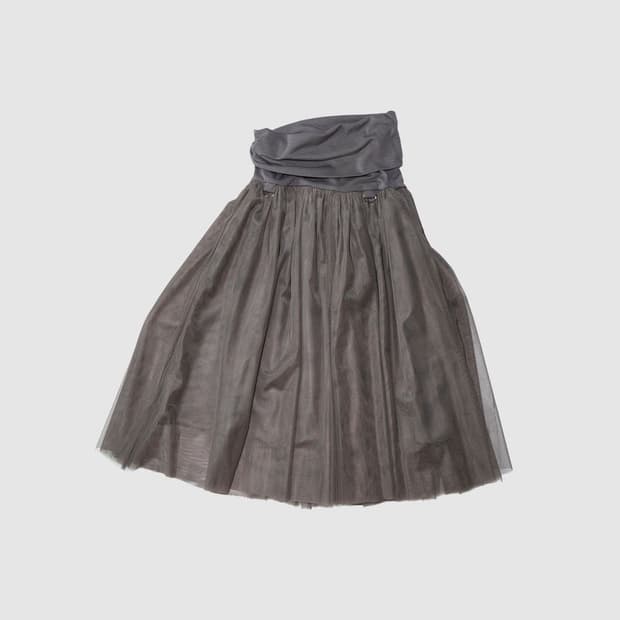 인앤양인하모니 튤 스커트 Tulle skirt, taupe