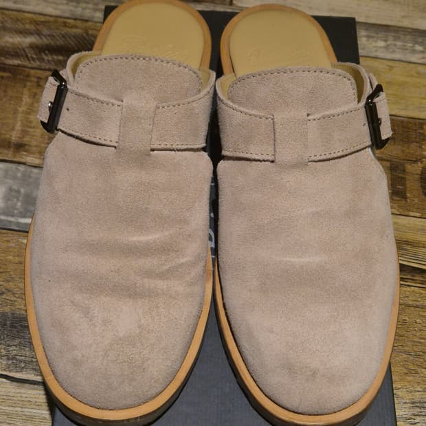 파라부트 스웨이드 뮬 슬리퍼 아테네 42(270)