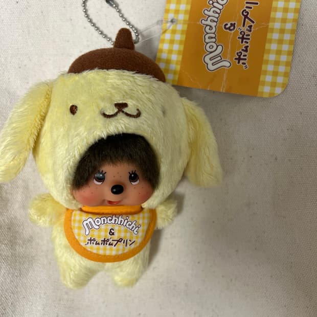 폼폼푸린 몬치치 키링