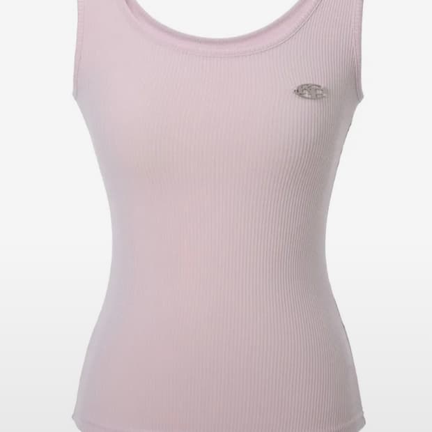 카키포인트 Metal Symbol Sleeveless (pink)