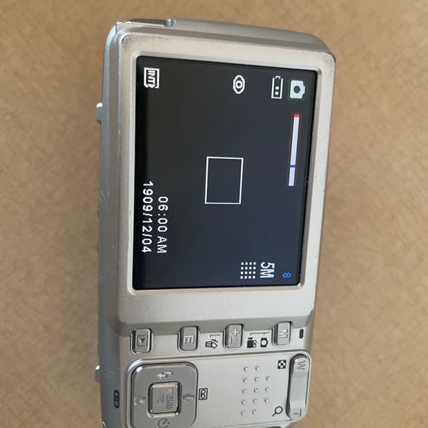 디카 삼성캐녹스 (고장)