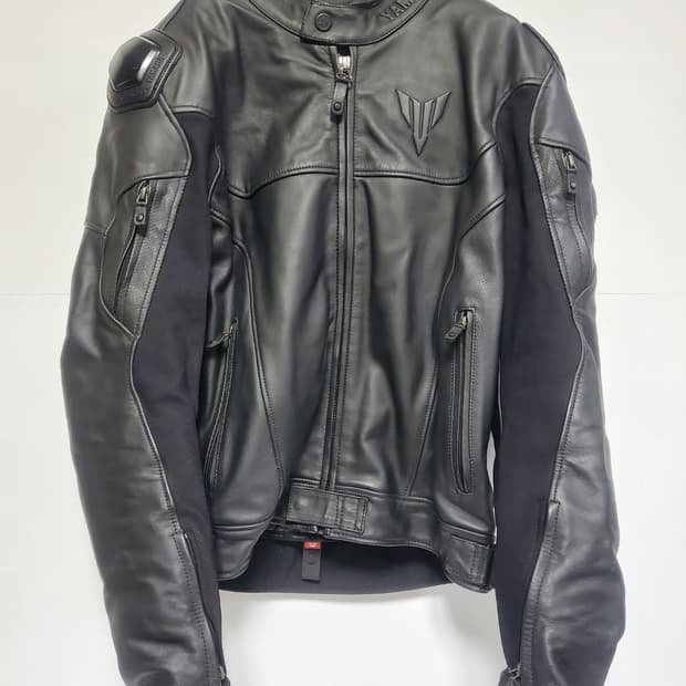 야마하 메쉬자켓 정품 남성100사이즈 천연소가죽 