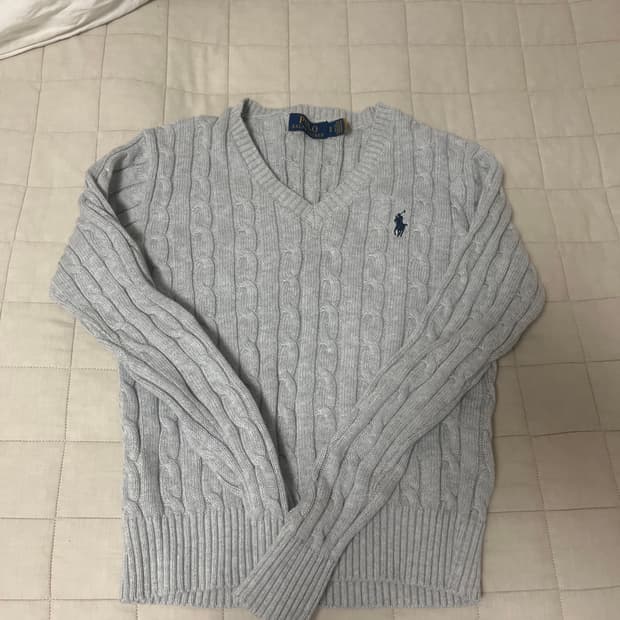 폴로 랄프로렌 브이넥 니트