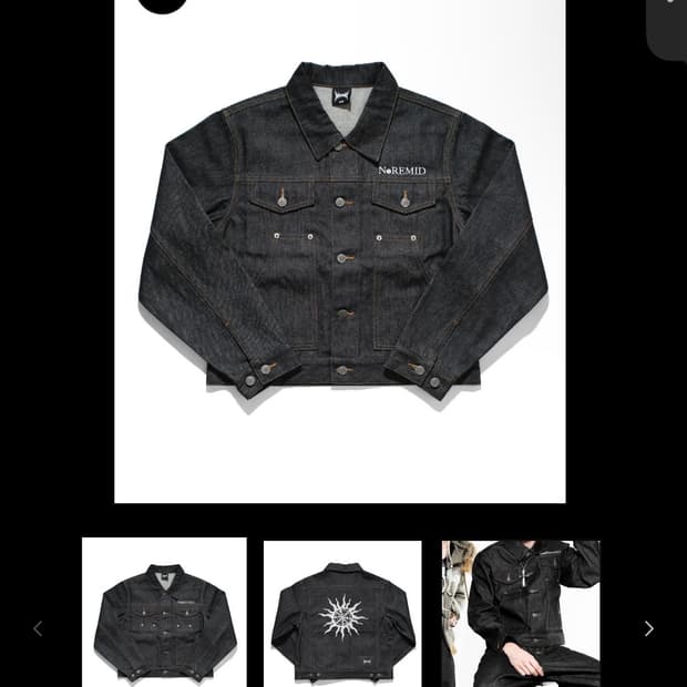 noremid DENIM TRUCKER JKT - INDIGO