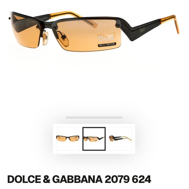 (정품) 돌체앤가바나 메탈 선글라스 고글선글라스