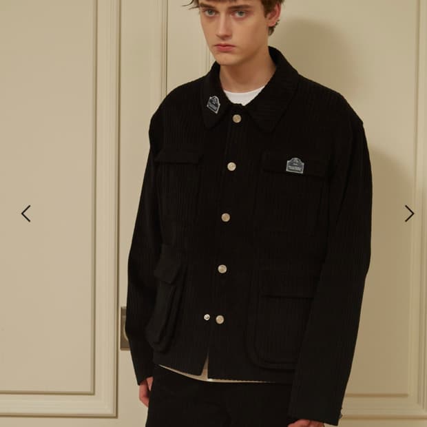 L set ] STU 코듀로이 셋업