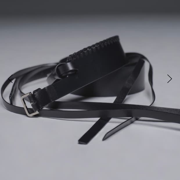 Nache BOHEME STRAP BELT BLACK