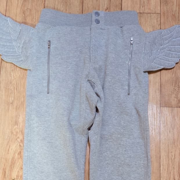 아디다스 제레미스캇 윙 날개 그레이 팬츠 바지 대장