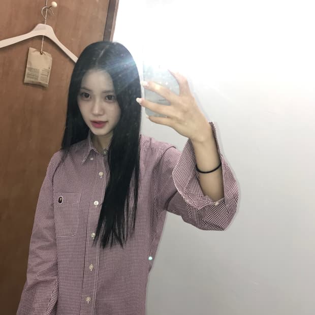 A BATHING APE Gingham Check Shirt
