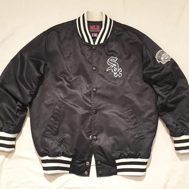 90s 시카고화이트삭스 스타디움 점퍼