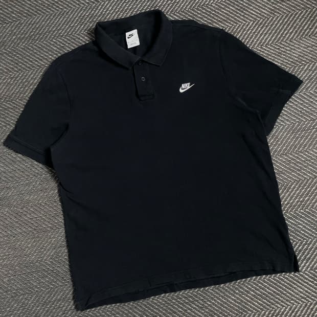 나이키 NSW 블랙 PK 폴로 반팔 티셔츠y 4901
