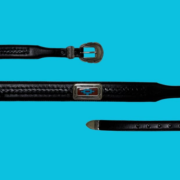 Justin vintage belt