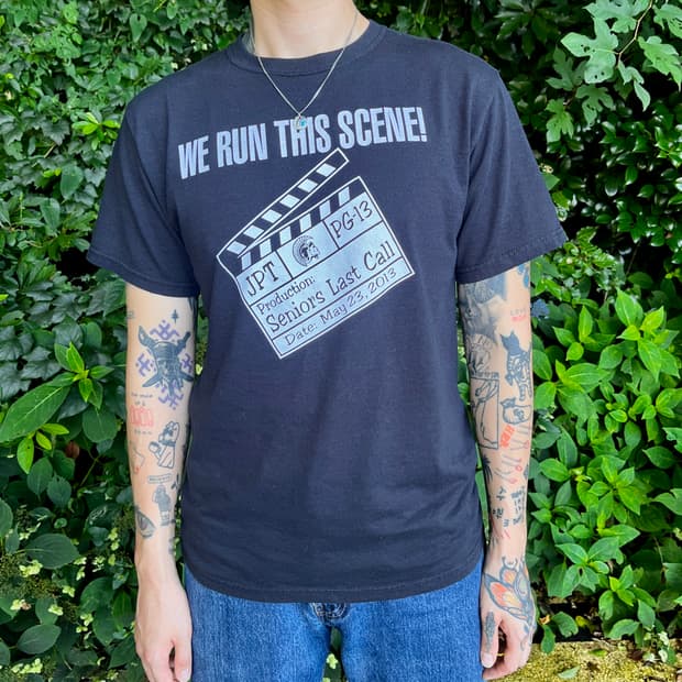 JERZEES vintage T-shirts BLK