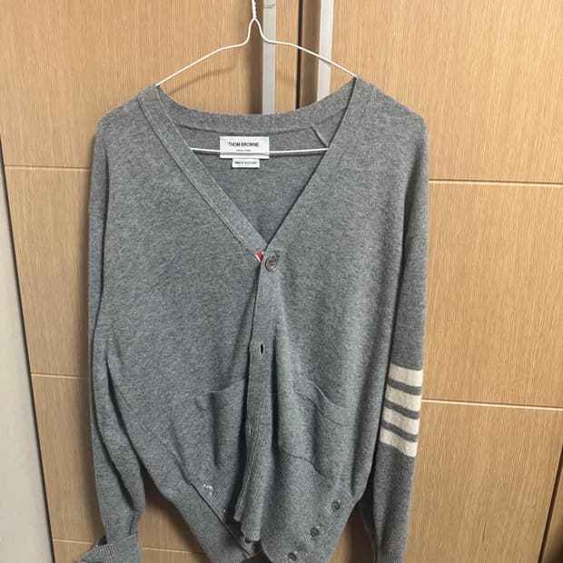 톰브라운 캐시미어 가디건