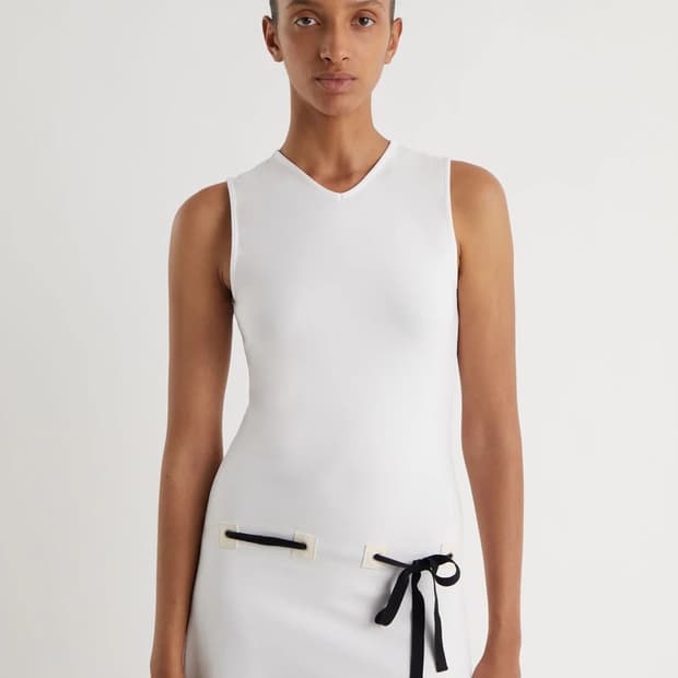 [XS,M]팔로마울 Suni 스트랩 드레스/화이트